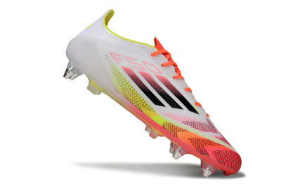 Adidas F50 Elite SG Football Boots - White/Red/Yellow
