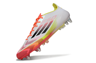 Adidas F50 Elite SG Football Boots - White/Red/Yellow