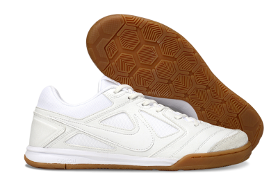 Nike Lunar Gato 2 IC Football Shoes - Beige/White