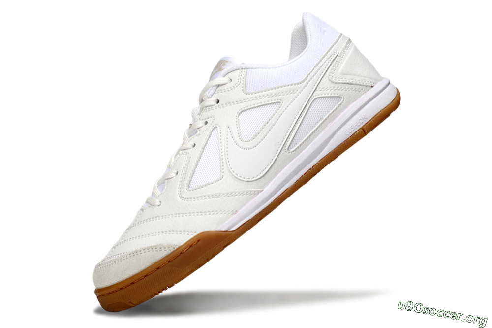 Nike Lunar Gato 2 IC Football Shoes - Beige/White 5