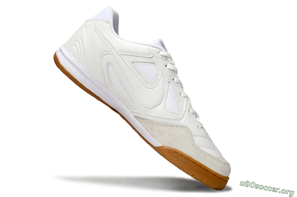 Nike Lunar Gato 2 IC Football Shoes - Beige/White 4
