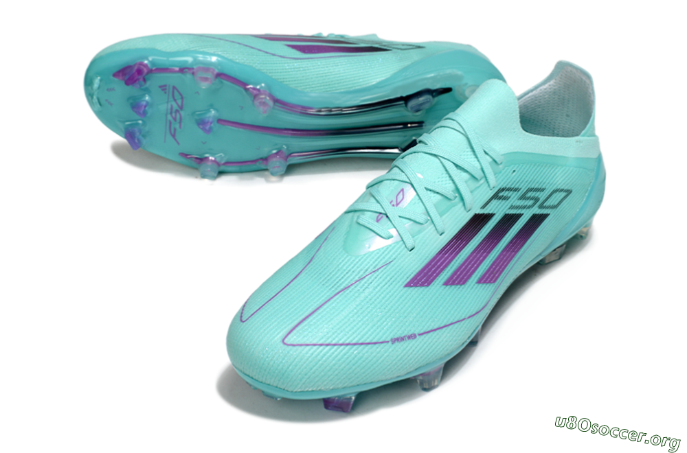 Adidas F50 Elite FG Football Boots - Jade/Purple/Black 0