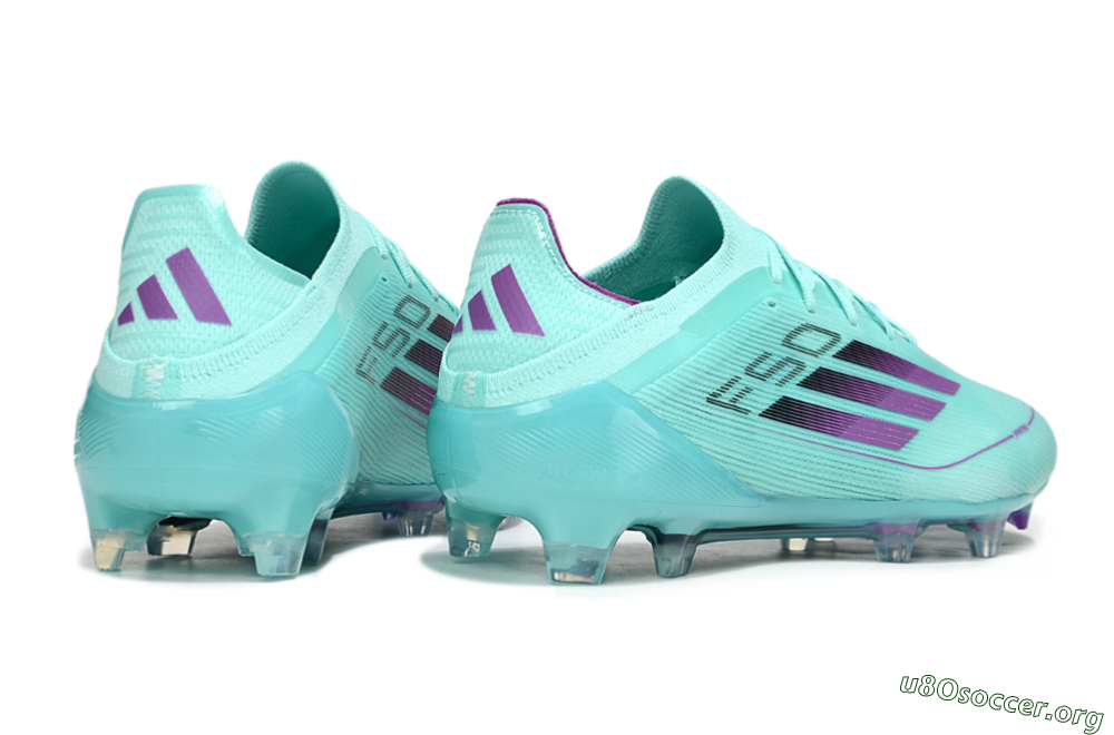Adidas F50 Elite FG Football Boots - Jade/Purple/Black 6