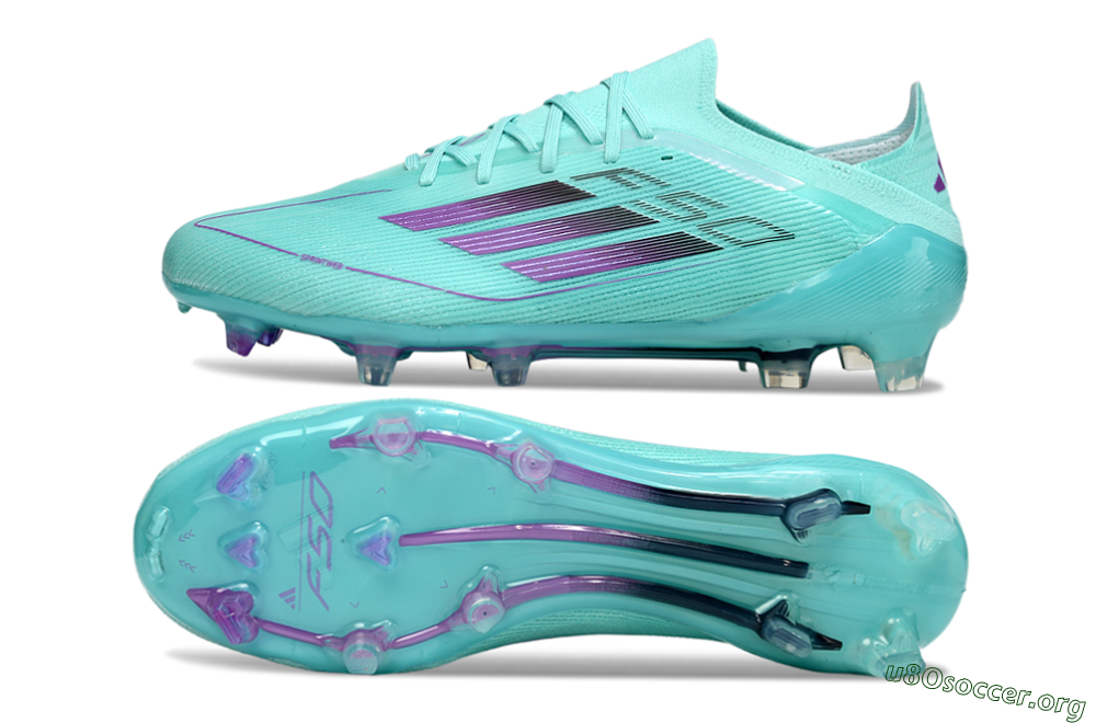 Adidas F50 Elite FG Football Boots - Jade/Purple/Black 1