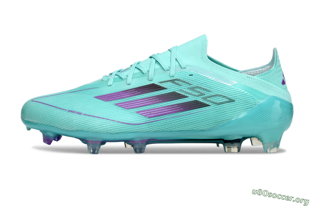 Adidas F50 Elite FG Football Boots - Jade/Purple/Black 3
