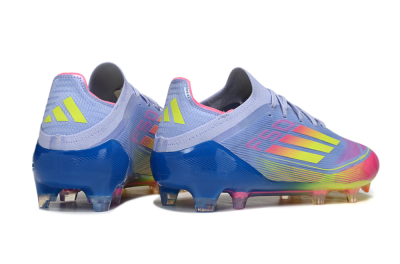 Adidas F50 Elite FG Football Boots - Blue/Yellow/Pink