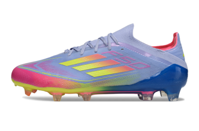 Adidas F50 Elite FG Football Boots - Blue/Yellow/Pink