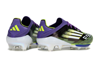 Adidas F50+ Elite Lightstrike Pro FG Football Boots - Purple/White/Yellow