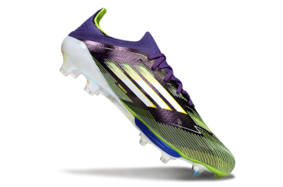Adidas F50+ Elite Lightstrike Pro FG Football Boots - Purple/White/Yellow