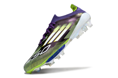 Adidas F50+ Elite Lightstrike Pro FG Football Boots - Purple/White/Yellow