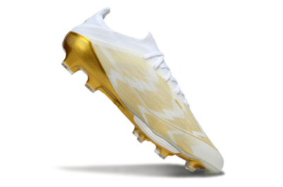 Adidas F50+ Elite Lightstrike Pro FG Football Boots - White/Gold