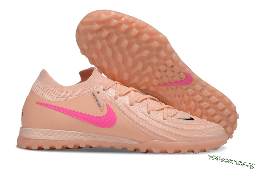 Nike Phantom GX 2 Elite TF Football Shoes - Pink/Black 2