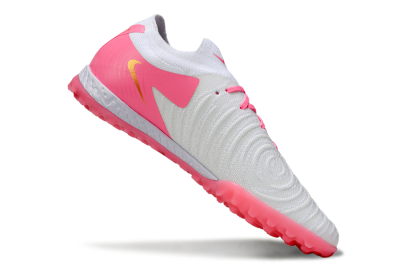 Nike Phantom GX 2 Elite TF Football Shoes - White/Pink/Gold