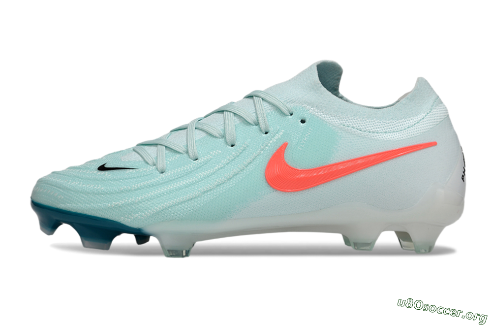 Nike Phantom GX 2 Elite FG Football Boots - Jade/Red/Black 3