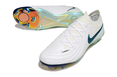 Nike Phantom GX 2 Elite FG Football Boots - White/Black/Jade
