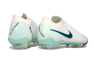 Nike Phantom GX 2 Elite FG Football Boots - White/Black/Jade