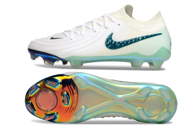 Nike Phantom GX 2 Elite FG Football Boots - White/Black/Jade