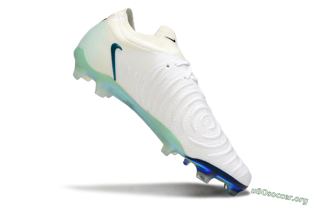 Nike Phantom GX 2 Elite FG Football Boots - White/Black/Jade 4