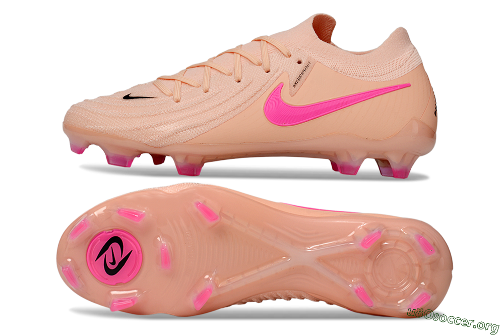 Nike Phantom GX 2 Elite FG Football Boots - Pink/Black 1
