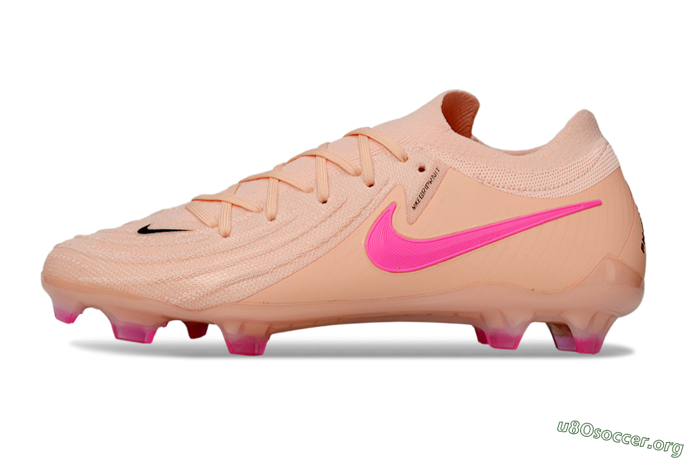 Nike Phantom GX 2 Elite FG Football Boots - Pink/Black 3