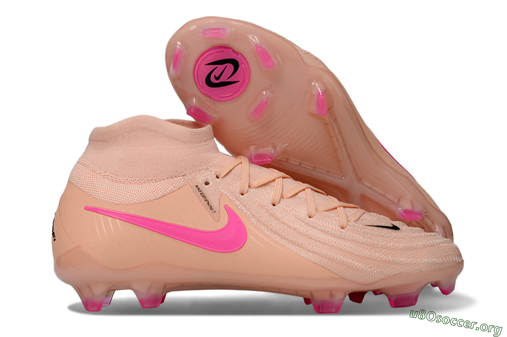 Nike Phantom Luna Elite NU FG Football Boots - Pink/Black 2