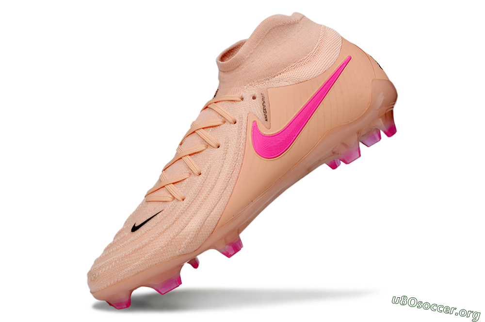 Nike Phantom Luna Elite NU FG Football Boots - Pink/Black 5