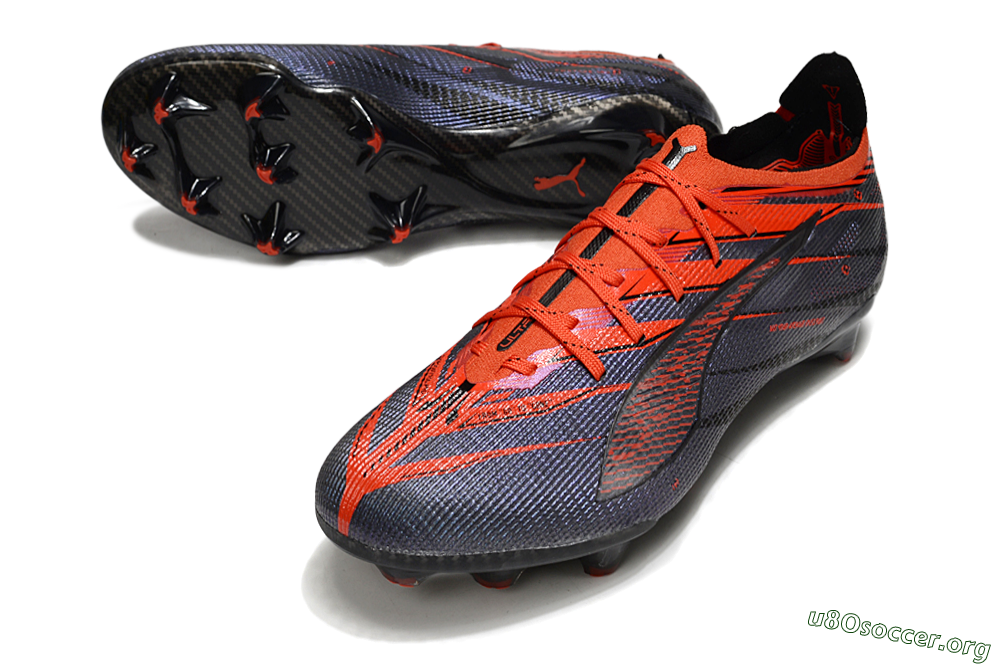 Puma Ultra 5 Ultimate FG Football Boots - Blue/Black/Red 0