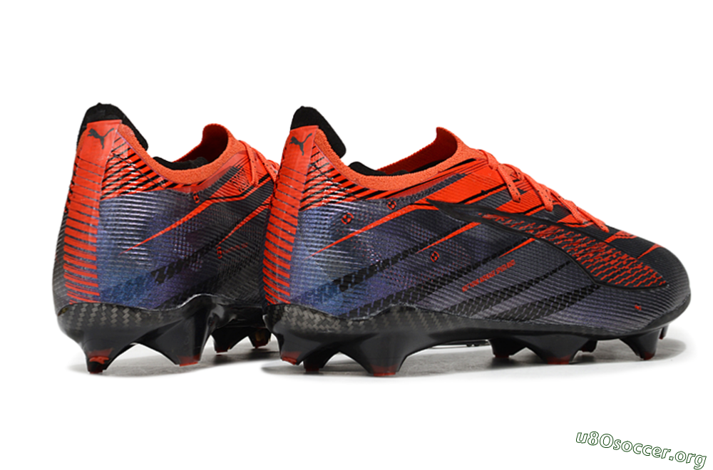 Puma Ultra 5 Ultimate FG Football Boots - Blue/Black/Red 6