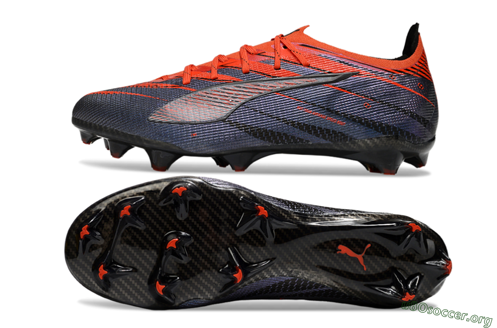 Puma Ultra 5 Ultimate FG Football Boots - Blue/Black/Red 1