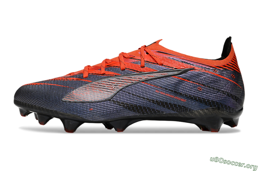 Puma Ultra 5 Ultimate FG Football Boots - Blue/Black/Red 3