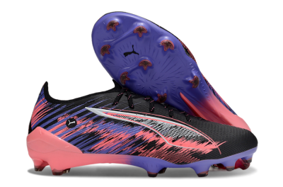 Puma Ultra 5 Ultimate FG Football Boots - Black/Pink/Purple