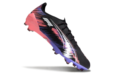 Puma Ultra 5 Ultimate FG Football Boots - Black/Pink/Purple