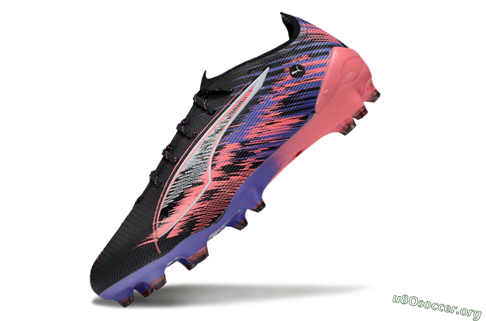 Puma Ultra 5 Ultimate FG Football Boots - Black/Pink/Purple 5