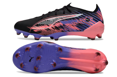 Puma Ultra 5 Ultimate FG Football Boots - Black/Pink/Purple