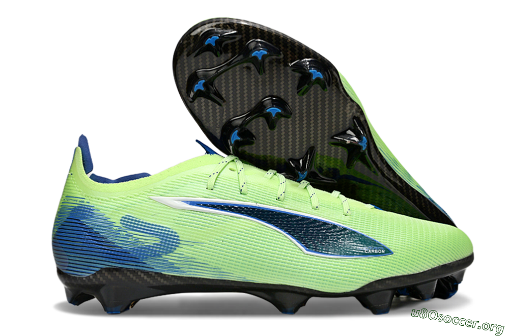 Puma Ultra 5 Ultimate FG Football Boots - Yellow/Blue/White 2