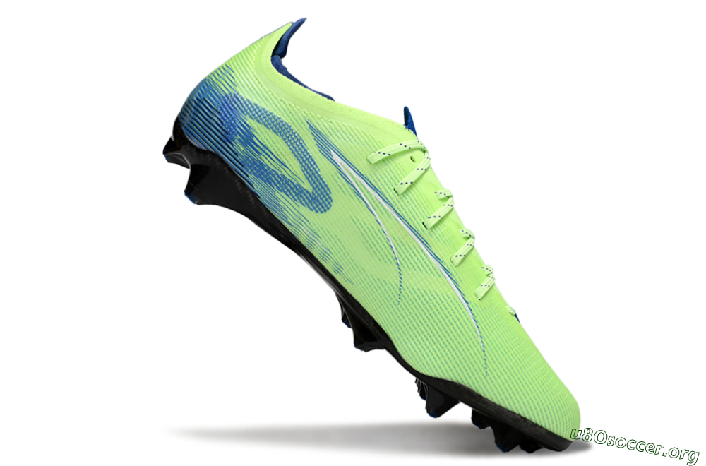 Puma Ultra 5 Ultimate FG Football Boots - Yellow/Blue/White 4