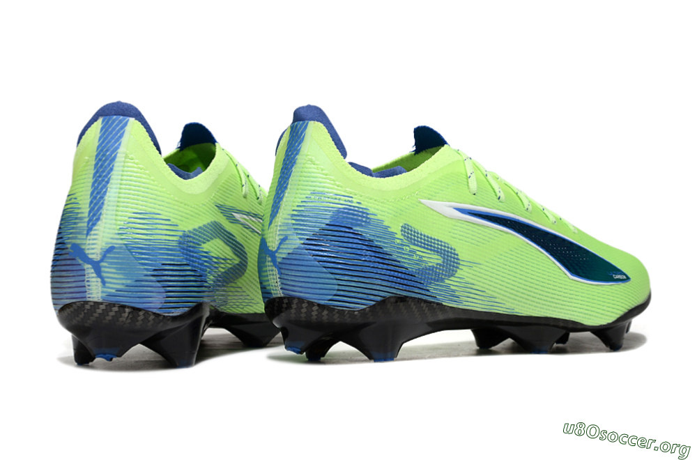 Puma Ultra 5 Ultimate FG Football Boots - Yellow/Blue/White 6
