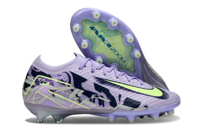 Nike Air Zoom Mercurial Vapor 16 Elite AG Football Boots - Purple/Black/Yellow