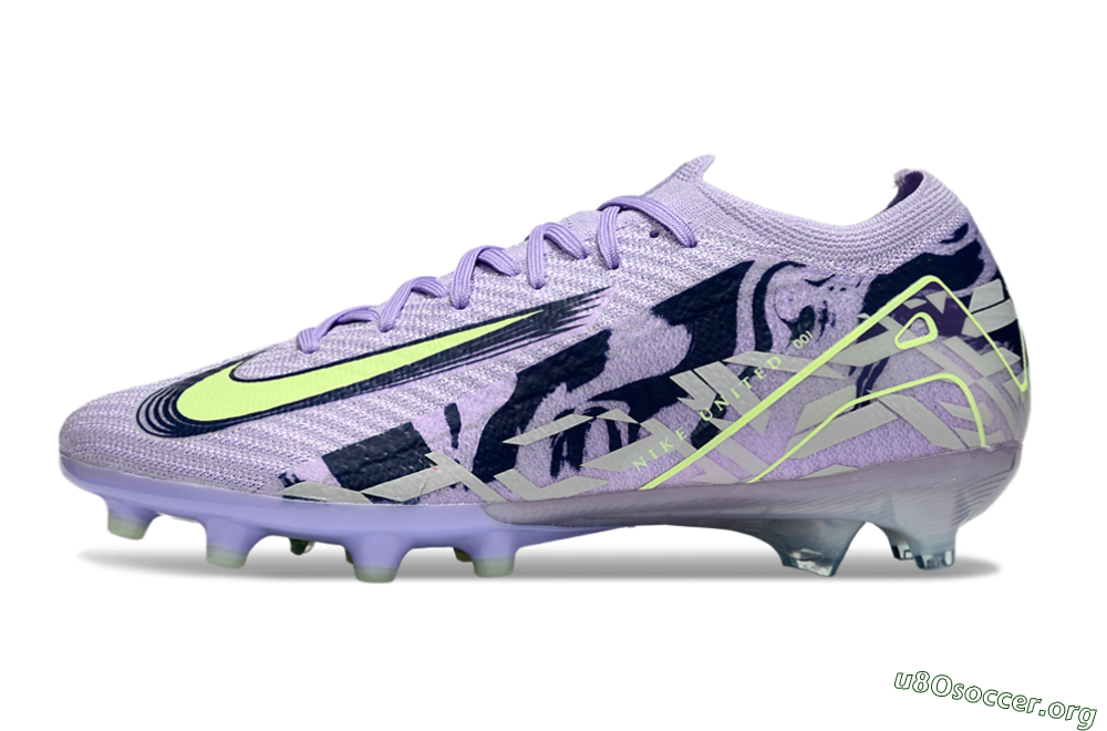 Nike Air Zoom Mercurial Vapor 16 Elite AG Football Boots - Purple/Black/Yellow 3