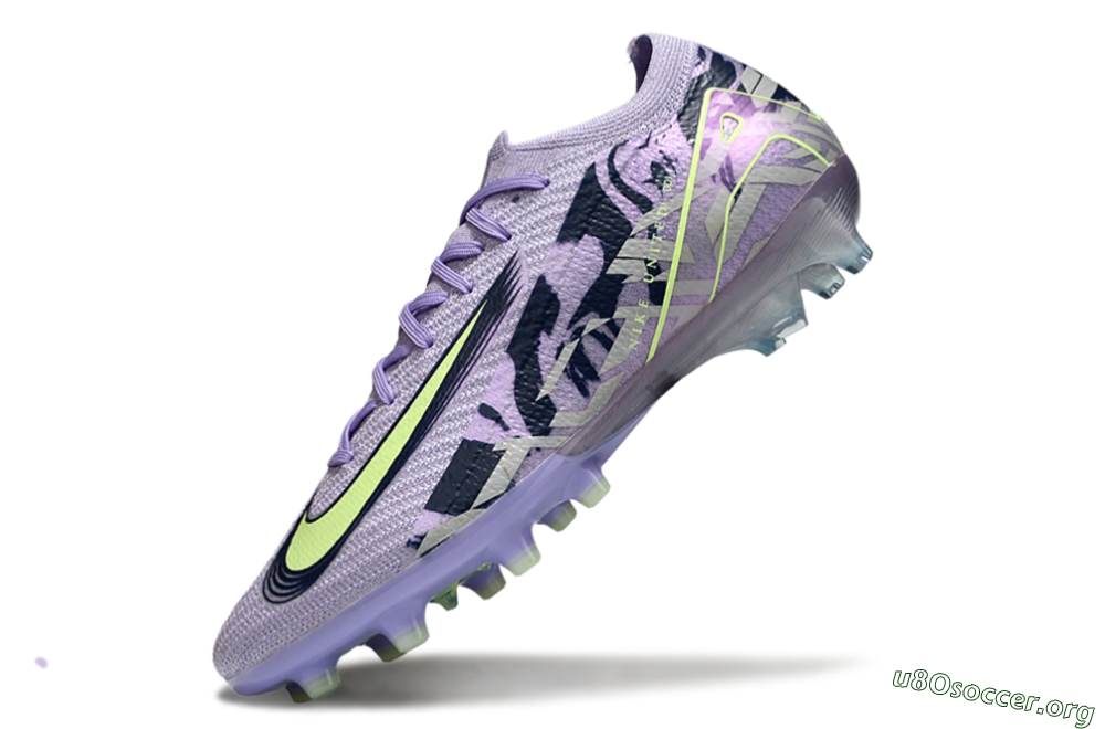 Nike Air Zoom Mercurial Vapor 16 Elite AG Football Boots - Purple/Black/Yellow 5
