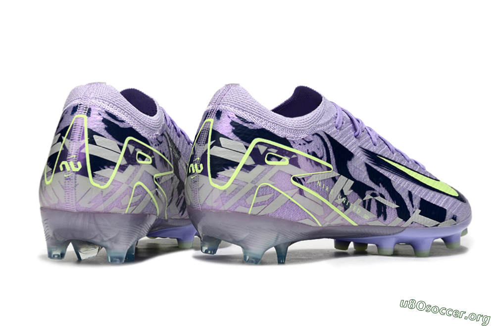 Nike Air Zoom Mercurial Vapor 16 Elite AG Football Boots - Purple/Black/Yellow 6