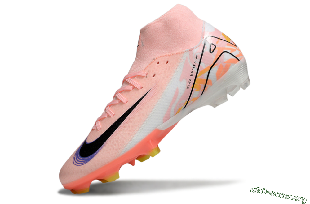 Nike Air Zoom Mercurial Superfly 10 Academy FG Football Boots - Pink/Black/Purple 5