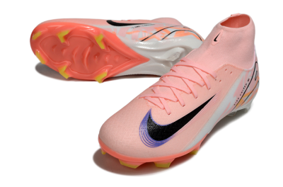 Nike Air Zoom Mercurial Superfly 10 Academy FG Football Boots - Pink/Black/Purple