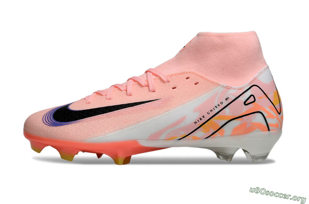 Nike Air Zoom Mercurial Superfly 10 Academy FG Football Boots - Pink/Black/Purple 3