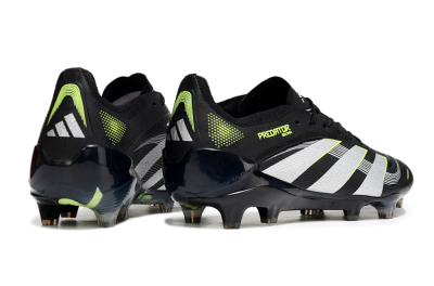 Adidas Predator 25 Elite FG Football Boots - Black/White/Yellow