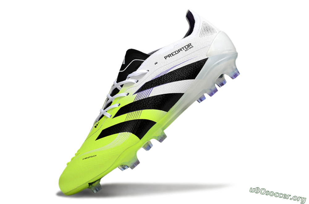 Adidas Predator 25 Elite FG Football Boots - White/Yellow/Black 5