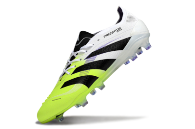 Adidas Predator 25 Elite FG Football Boots - White/Yellow/Black