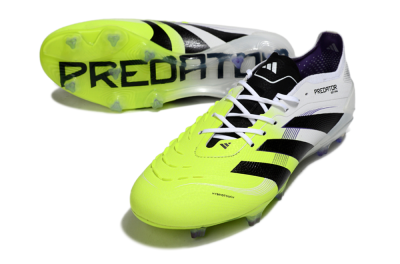 Adidas Predator 25 Elite FG Football Boots - White/Yellow/Black