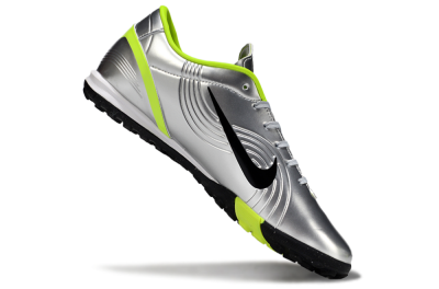 Nike Air Zoom Mercurial Vapor 16 Academy TF Football Shoes - Silver/Black/Yellow
