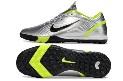 Nike Air Zoom Mercurial Vapor 16 Academy TF Football Shoes - Silver/Black/Yellow